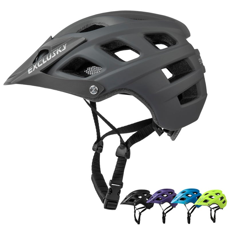 Exclusky Bike Helmet Adults Lightweight Bicycle Helmet Mountain Bike Helmet for Men Women - Image 1
